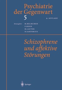 Abbildung von: Psychiatrie der Gegenwart 5 - Springer