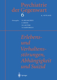 Abbildung von: Erlebens- und Verhaltensstörungen, Abhängigkeit und Suizid - Springer