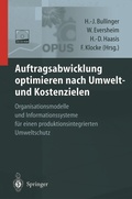 Cover: Auftragsabwicklung optimieren nach Umwelt- und Kostenzielen - Springer