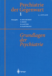 Abbildung von: Psychiatrie der Gegenwart 1 - Springer