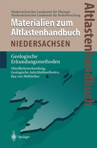Abbildung von: Altlastenhandbuch des Landes Niedersachsen. Materialienband - Springer