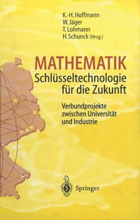 Abbildung von: Mathematik Schlüsseltechnologie für die Zukunft - Springer