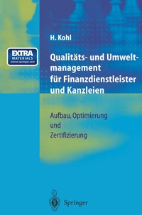 Abbildung von: Qualitäts- und Umweltmanagement für Finanzdienstleister und Kanzleien - Springer