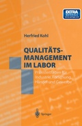 Cover: Qualit&auml;tsmanagement im Labor - Springer