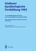 Cover: Gie&szlig;ener Gyn&auml;kologische Fortbildung 1995 - Springer