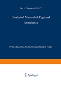 Cover: Illustrated Manual of Regional Anesthesia - Springer