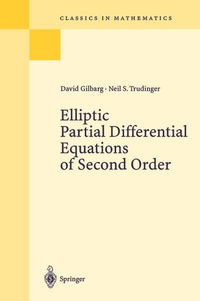 Abbildung von: Elliptic Partial Differential Equations of Second Order - Springer