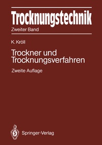 Abbildung von: Trocknungstechnik Zweiter Band - Springer