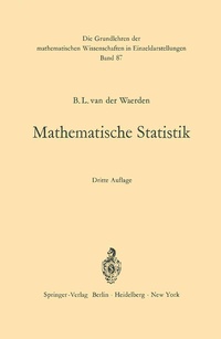 Abbildung von: Mathematische Statistik - Springer