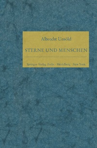 Abbildung von: Sterne und Menschen - Springer