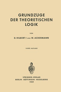 Abbildung von: Grundzüge der Theoretischen Logik - Springer