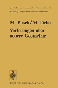 Abbildung von: Vorlesungen über die neuere Geometrie - Springer