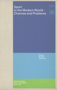 Enlarge image Cover: Sport in the Modern World - Chances and Problems - Springer