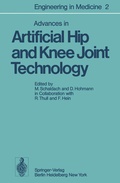 Cover: Advances in Artificial Hip and Knee Joint Technology - Springer