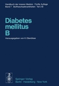 Cover: Diabetes mellitus &middot; B - Springer