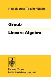 Abbildung von: Lineare Algebra - Springer