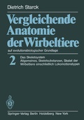 Cover: Vergleichende Anatomie der Wirbeltiere auf evolutionsbiologischer Grundlage - Springer