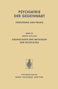 Abbildung von: Grundlagen und Methoden der Psychiatrie 2 - Springer
