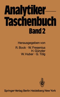 Abbildung von: Analytiker-Taschenbuch - Springer