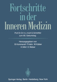 Abbildung von: Fortschritte in der Inneren Medizin - Springer