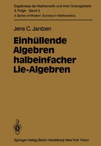 Abbildung von: Einhüllende Algebren halbeinfacher Lie-Algebren - Springer
