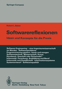 Enlarge image Cover: Softwarereflexionen - Springer