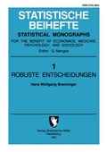 Cover: Robuste Entscheidungen - Springer