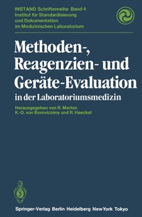 Abbildung von: Methoden-, Reagenzien- und Geräte-Evaluation in der Laboratoriumsmedizin - Springer