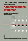 Cover: Dienste und Protokolle in Kommunikationssystemen - Springer