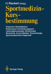 Abbildung von: Sportmedizin - Kursbestimmung - Springer