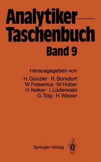 Abbildung von: Analytiker-Taschenbuch - Springer