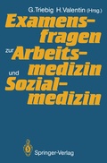 Cover: Examensfragen zur Arbeitsmedizin und Sozialmedizin - Springer