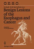 Cover: Benign Lesions of the Esophagus and Cancer - Springer