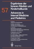 Cover: Ergebnisse der Inneren Medizin und Kinderheilkunde/Advances in Internal Medicine and Pediatrics - Springer