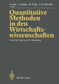 Abbildung von: Quantitative Methoden in den Wirtschaftswissenschaften - Springer