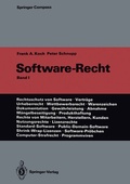 Cover: Software-Recht - Springer