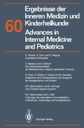 Cover: Ergebnisse der Inneren Medizin und Kinderheilkunde/Advances in Internal Medicine and Pediatrics - Springer