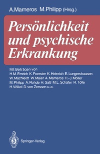 Abbildung von: Persönlichkeit und psychische Erkrankung - Springer