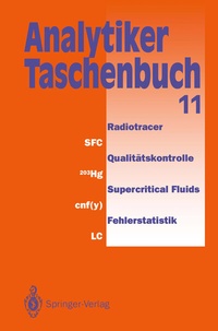 Abbildung von: Analytiker-Taschenbuch - Springer