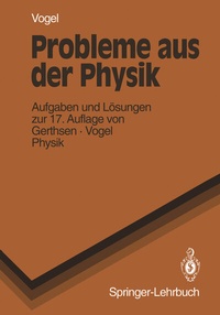 Abbildung von: Probleme Aus Der Physik - Springer