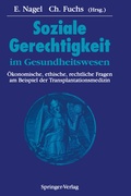 Cover: Soziale Gerechtigkeit im Gesundheitswesen - Springer