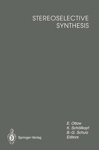 Enlarge image Cover: Stereoselective Synthesis - Springer