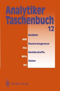 Abbildung von: Analytiker-Taschenbuch - Springer