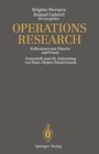 Cover: Operations Research - Springer