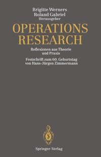 Enlarge image Cover: Operations Research - Springer