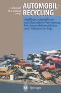 Cover: Automobilrecycling - Springer