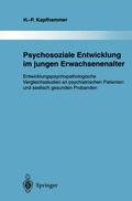 Cover: Psychosoziale Entwicklung im jungen Erwachsenenalter - Springer