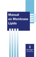 Cover: Manual on Membrane Lipids - Springer