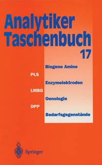 Abbildung von: Analytiker-Taschenbuch - Springer
