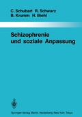 Cover: Schizophrenie und soziale Anpassung - Springer
